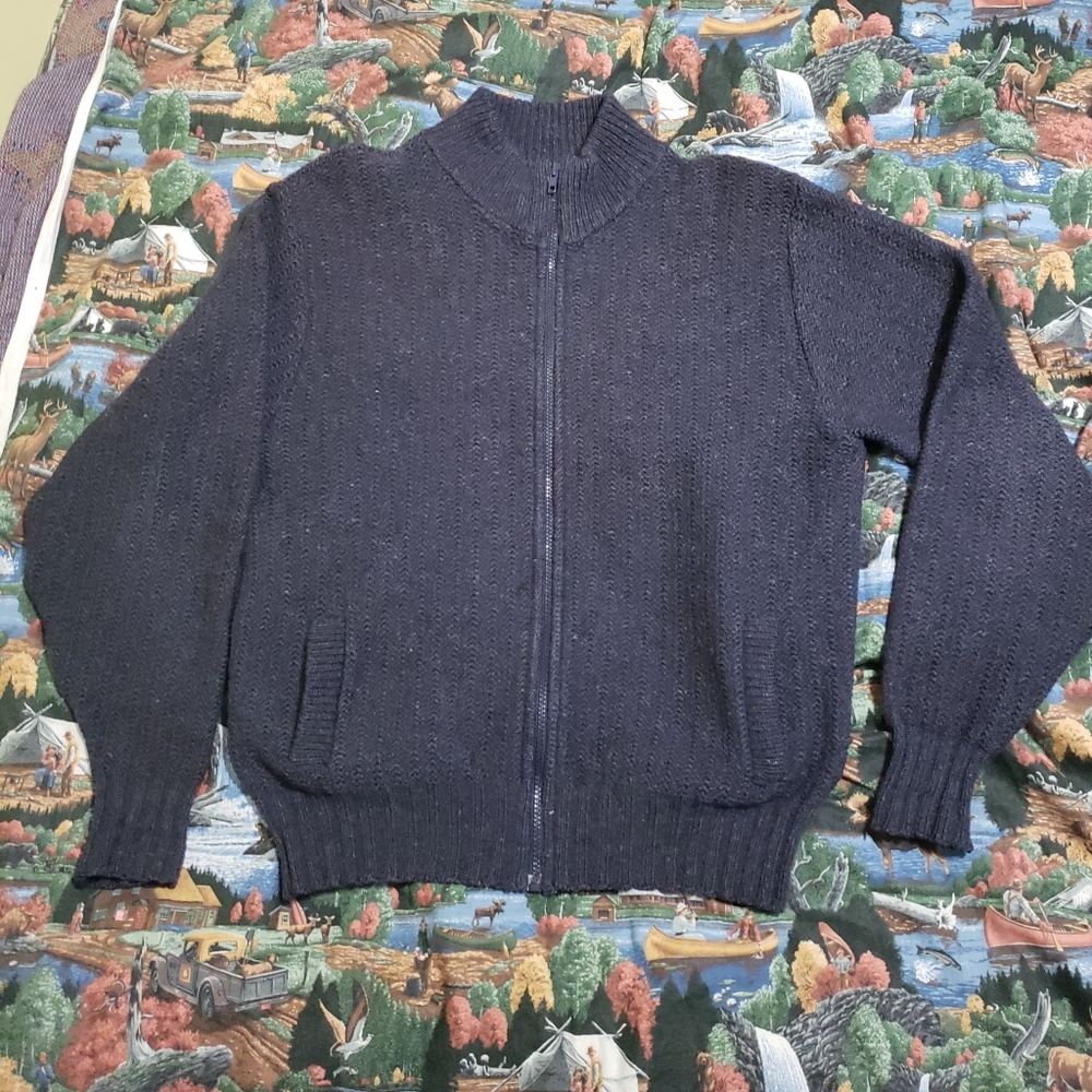LL Bean Wool Sweater L